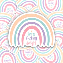 Load image into Gallery viewer, Rainbow Stickers, Adult Stickers, Best Friend Birthday Gifts,