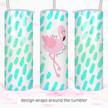 Load image into Gallery viewer, Flamingo, Tumbler with Straw, Funny Mugs, Quotes About Life, Best Friend Birthday Gifts,