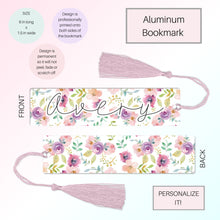 Load image into Gallery viewer, Custom Bookmark, Gift for Book Lover, Personalized Gifts for Women, Mothers Day Gift,