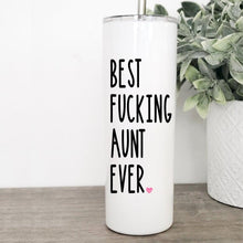Load image into Gallery viewer, Best Mom Ever, Personalized Tumbler, Tumbler with Straw, New Mom Gift, Mothers Day Gift,