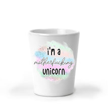 Load image into Gallery viewer, Funny Unicorn, Shot Glass, Unicorn Gift, Adult Gifts, Gag Gift, White Elephant Gift, Best Friend Gift, 21st Birthday Gift, Christmas Gift