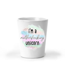 Load image into Gallery viewer, Funny Unicorn, Shot Glass, Unicorn Gift, Adult Gifts, Gag Gift, White Elephant Gift, Best Friend Gift, 21st Birthday Gift, Christmas Gift