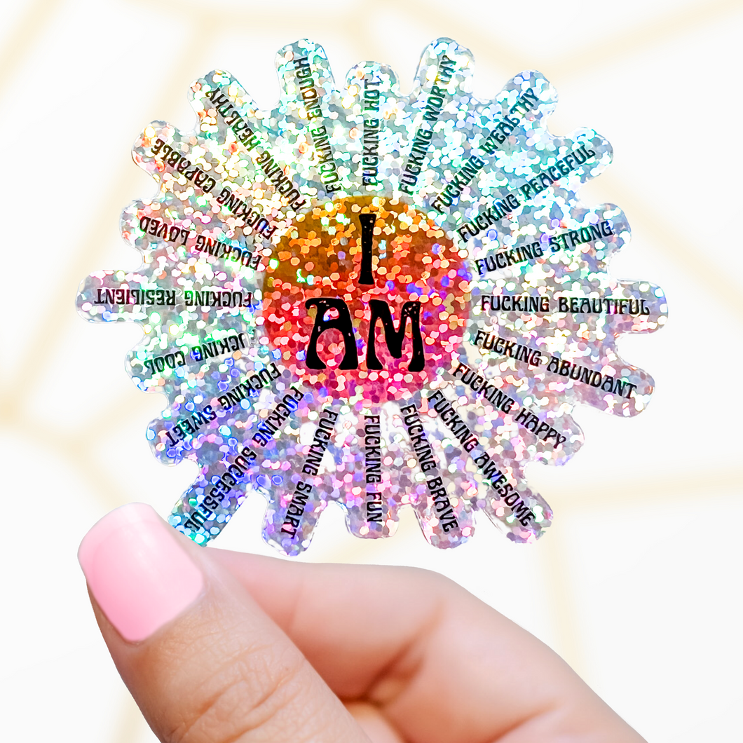 I Am Affirmation Sticker