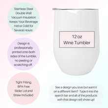 Load image into Gallery viewer, Fuck This Shit, Wine Tumbler, Funny Gifts, Funny Mugs, Best Friend Gift, Gift for Her, Coworker Christmas Gift, Stocking Stuffer
