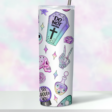 Load image into Gallery viewer, Pastel Goth Skinny Tumbler - A+A Custom Crafts
