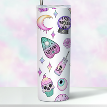 Load image into Gallery viewer, Pastel Goth Skinny Tumbler - A+A Custom Crafts
