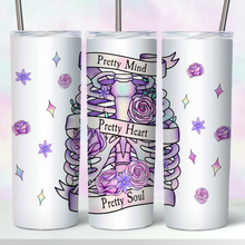 Load image into Gallery viewer, Pretty Soul Skinny Tumbler - A+A Custom Crafts
