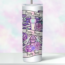 Load image into Gallery viewer, Pretty Soul Skinny Tumbler - A+A Custom Crafts
