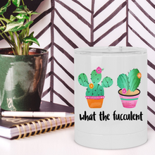 Load image into Gallery viewer, Go Succ on a Cactus Lowball Tumbler - A+A Custom Crafts
