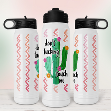 Load image into Gallery viewer, Don&#39;t Be a Prick Cactus Water Bottle - A+A Custom Crafts
