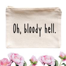 Load image into Gallery viewer, Oh Bloody Hell Cosmetic Bag - A+A Custom Crafts
