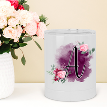 Load image into Gallery viewer, Personalized Blush Floral Lowball Tumbler - A+A Custom Crafts
