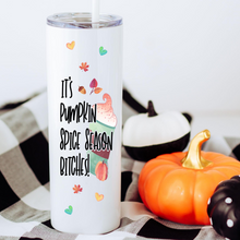 Load image into Gallery viewer, Fall Vibes Skinny Tumbler
