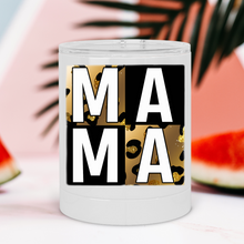 Load image into Gallery viewer, Hot Mama Leopard Print Lowball Tumbler - A+A Custom Crafts
