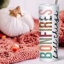 Load image into Gallery viewer, Fall Stuff Skinny Tumbler - A+A Custom Crafts
