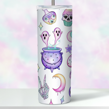 Load image into Gallery viewer, Pastel Goth Skinny Tumbler - A+A Custom Crafts
