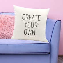 Load image into Gallery viewer, Create Your Own Throw Pillow - A+A Custom Crafts
