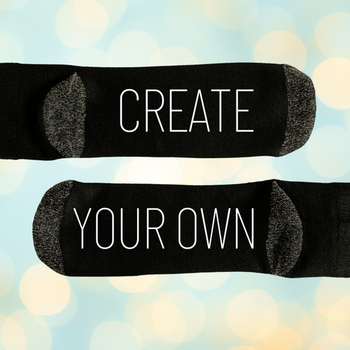 Create Your Own Novelty Socks - A+A Custom Crafts