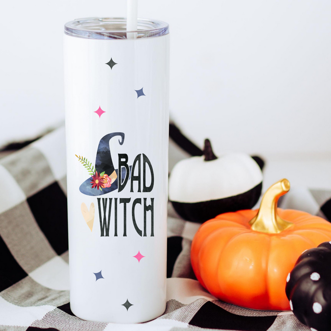 Bad Witch Skinny Tumbler