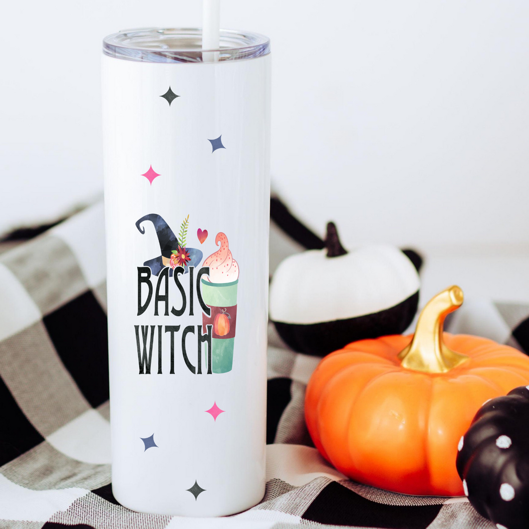 Basic Witch Skinny Tumbler