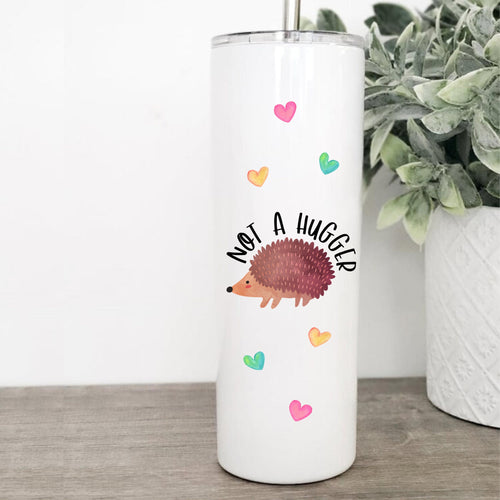 Hedgehog, Tumbler with Straw, Introvert, Quotes About Life, Best Friend Birthday Gifts,