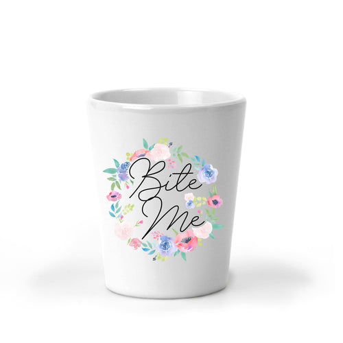 Fuck Off, Bite Me, Leave Me Alone, Funny, Shot Glasses, Best Friend Gift, 21st Birthday Gift, Christmas Gift, Stocking Stuffer, Secret Santa