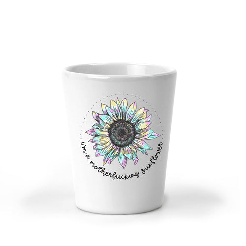 I'm a Sunflower, Shot Glass, Sunflower Gifts, Best Friend Gift, 21st Birthday, Coworker Christmas Gift, Stocking Stuffer, Secret Santa