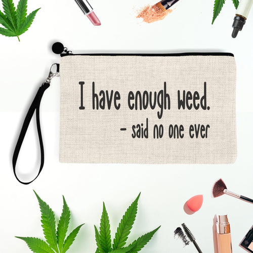 Marijuana, Makeup Bag, Cosmetic Bag, Stash Box, Weed Accessories, Stoner Gifts, Best Friend Gift, Christmas Gift, Stocking Stuffer