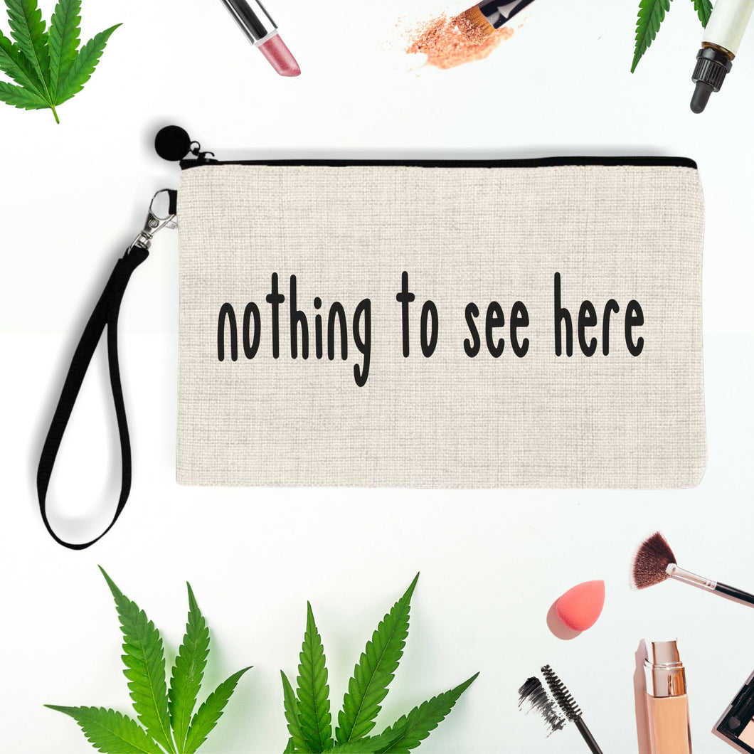 Marijuana, Makeup Bag, Cosmetic Bag, Stash Box, Weed Accessories, Stoner Gifts, Best Friend Gift, Christmas Gift, Stocking Stuffer