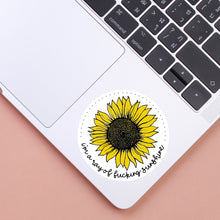 Load image into Gallery viewer, Sunflower Sticker, Adult Stickers, Best Friend Birthday Gifts,
