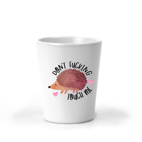 Not a Hugger, Hedgehog, Shot Glasses, 21st Birthday Gift for Her, Best Friend Gift,