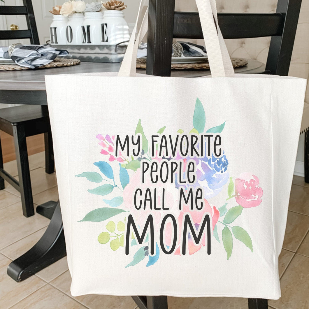 Tote Bag Personalized, Shopping Bag, Christmas Gift, Mom Gift,