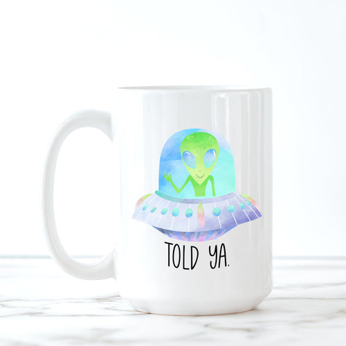 Alien, UFO, Space Mug, Best Friend Birthday Gifts