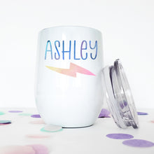 Load image into Gallery viewer, Alien, UFO, Custom Wine Tumbler, Funny Mugs, Best Friend Birthday Gifts, 21st Birthday Gift for Her,
