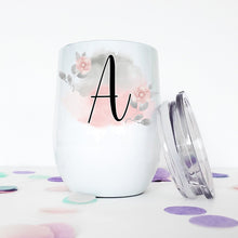 Load image into Gallery viewer, Personalized Wine Tumbler, Custom Wine Glass, Best Friend Gifts, 21st Birthday Gift for Her,
