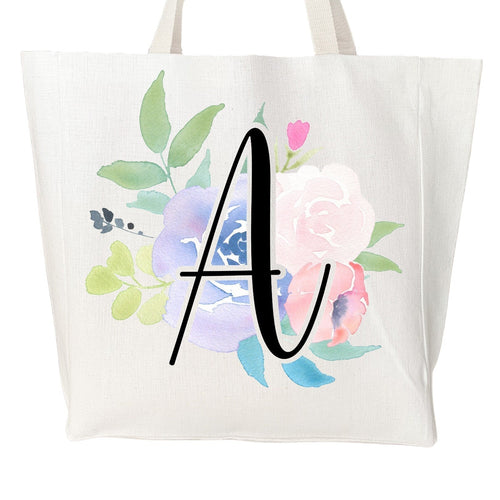 Personalized Tote Bag, Reusable Grocery Bag, New Mom Gift, Mom Birthday Gift,