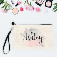 Load image into Gallery viewer, Personalized Makeup Bag, Cosmetic Bag, Daughter Gift, Future Daughter in Law Gift,
