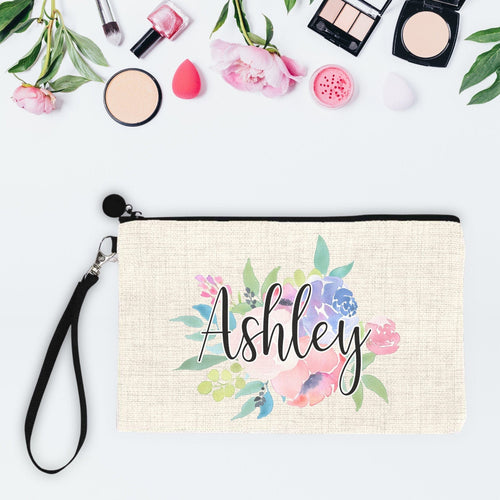 Personalized Makeup Bag, Cosmetic Bag, Daughter Gift, Future Daughter in Law Gift,