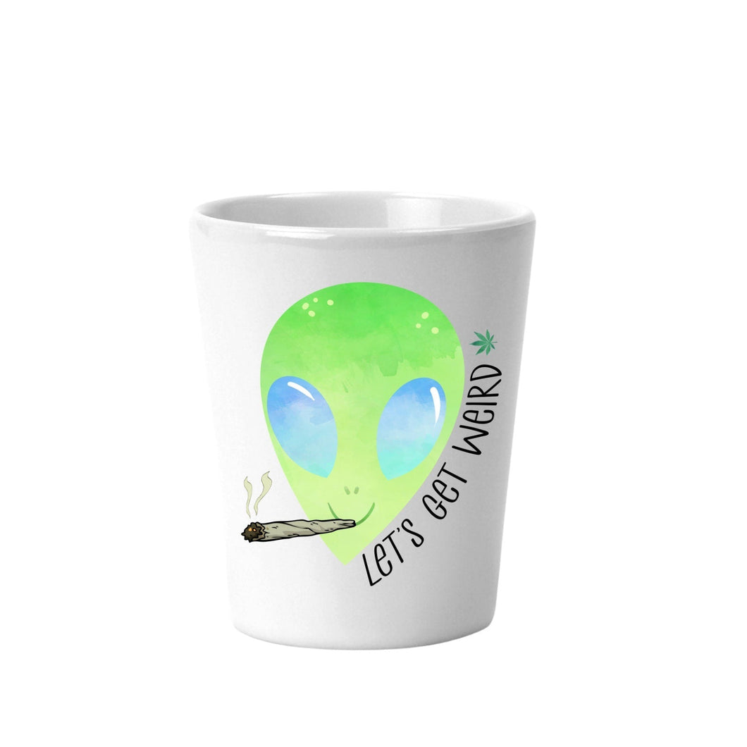 Alien, Shot Glasses, Stoner Gifts, 21st Birthday Gift, Best Friend Birthday Gifts,