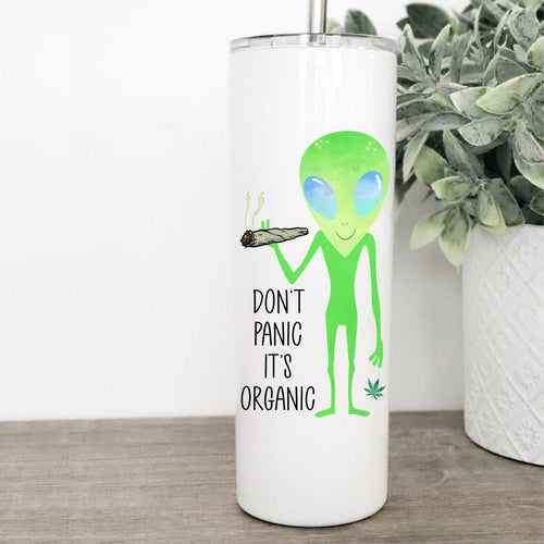 Alien, 420, Tumbler with Straw, Weed Accessories, Stoner Girl, Best Friend Birthday Gifts,