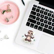 Load image into Gallery viewer, Sloth, Laptop Stickers, Stoner Gifts, Best Friend Birthday Gifts
