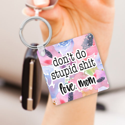 Drive Safe Keychain, Personalized Keychain, Car Accessories for Women, Sweet 16 Gift,