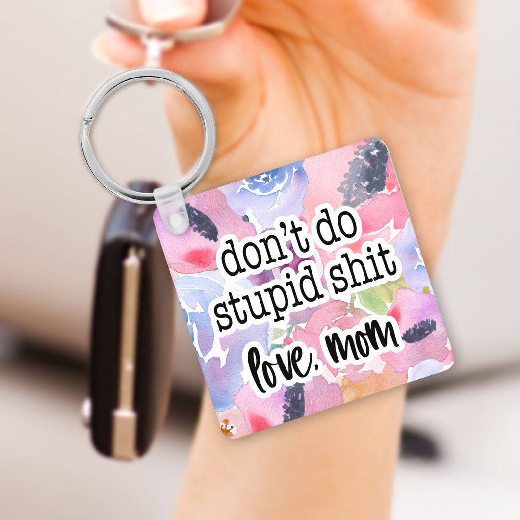 Drive Safe Keychain, Personalized Keychain, Car Accessories for Women, Sweet 16 Gift,