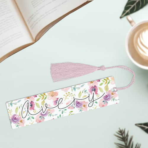 Custom Bookmark, Gift for Book Lover, Personalized Gifts for Women, Mothers Day Gift,