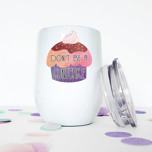 Cupcake, Shut Up, Wine Tumbler, Funny Mugs, Best Friend Birthday Gifts,