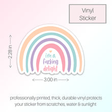 Load image into Gallery viewer, Rainbow Stickers, Adult Stickers, Best Friend Birthday Gifts,
